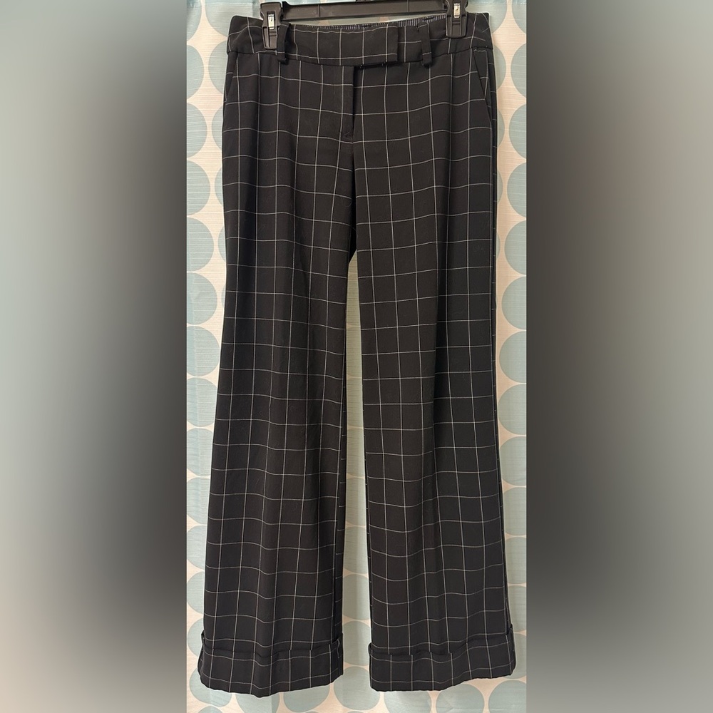 Studio Y Wide leg cuff pant, Size 5